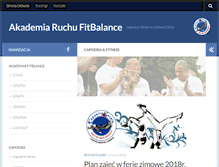 Tablet Screenshot of fit-balance.pl